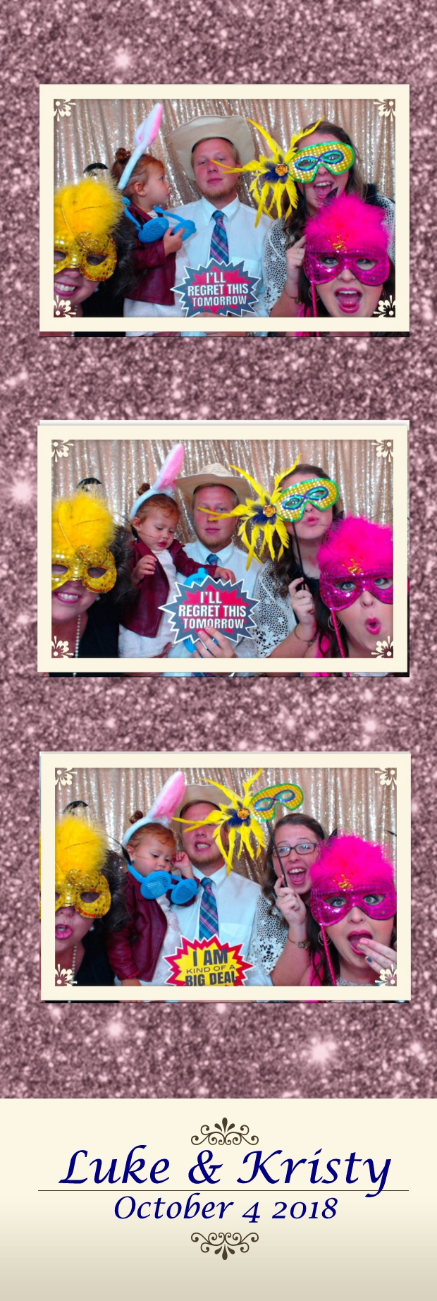 Luke & Kristy Tapp Wedding  | View more photos from the event at gallery.photoboothbillings.com/u/PhotoBoothBillings/Luke-Kristy-Tapp-Wedding